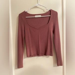 Abercrombie LuxeLoft Date Night Sweater Size M